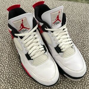Nike Air Jordan 4 Retro Red Cement